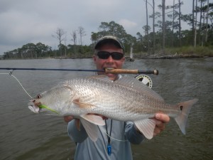 Joe Petrow with a beautiful Redfish