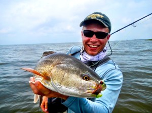 Joe Petrow with a beautiful Redfish