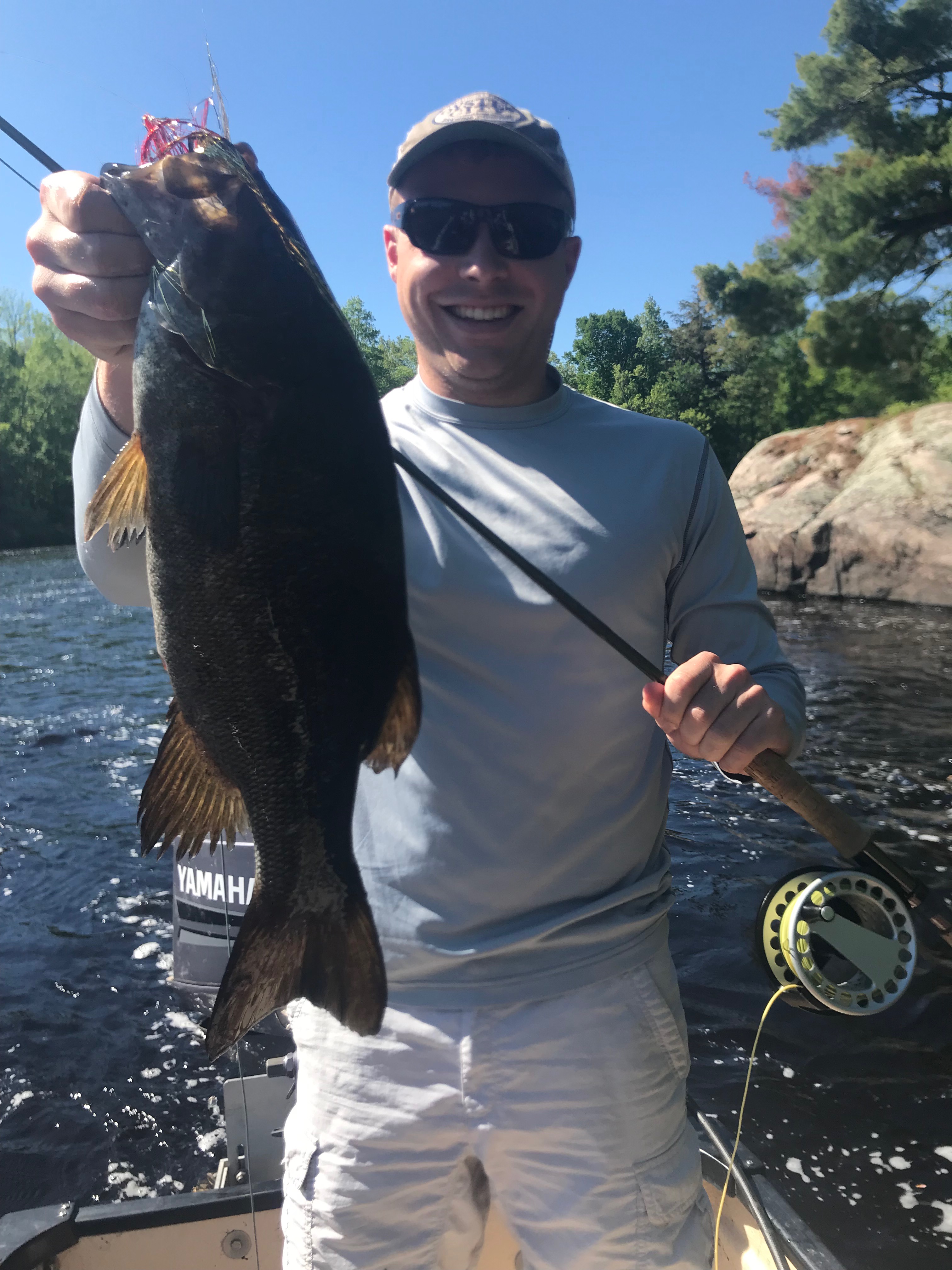 Flambeau River a late summer treat for scenery and smallmouth
